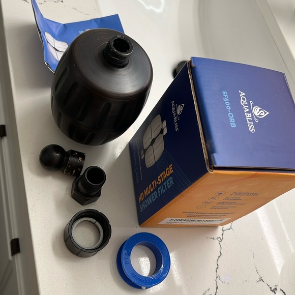 Aqua bliss Shower Head Filter in Oil Rubbed Bronze - Picture 6 of 7